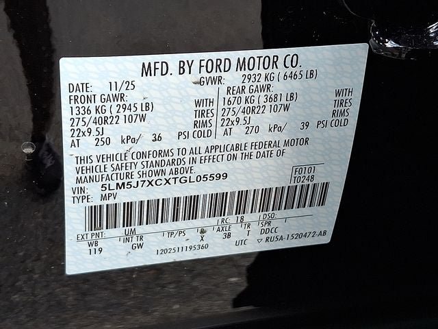 New 2026 Lincoln Aviator Reserve AWD/4WD image 12
