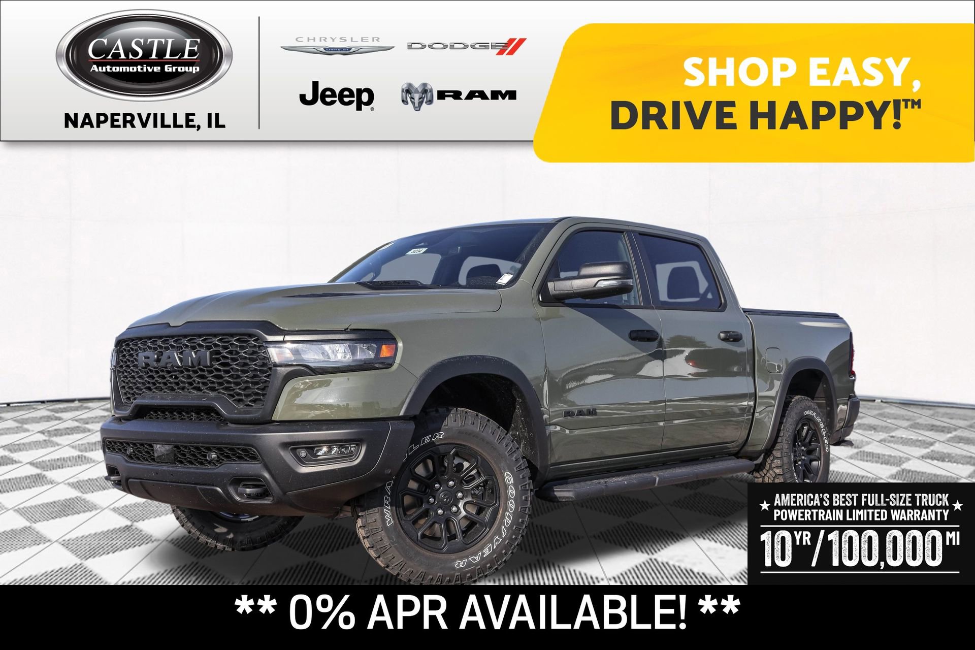 New 2026 RAM 1500 Rebel w/ Bed Utility Group