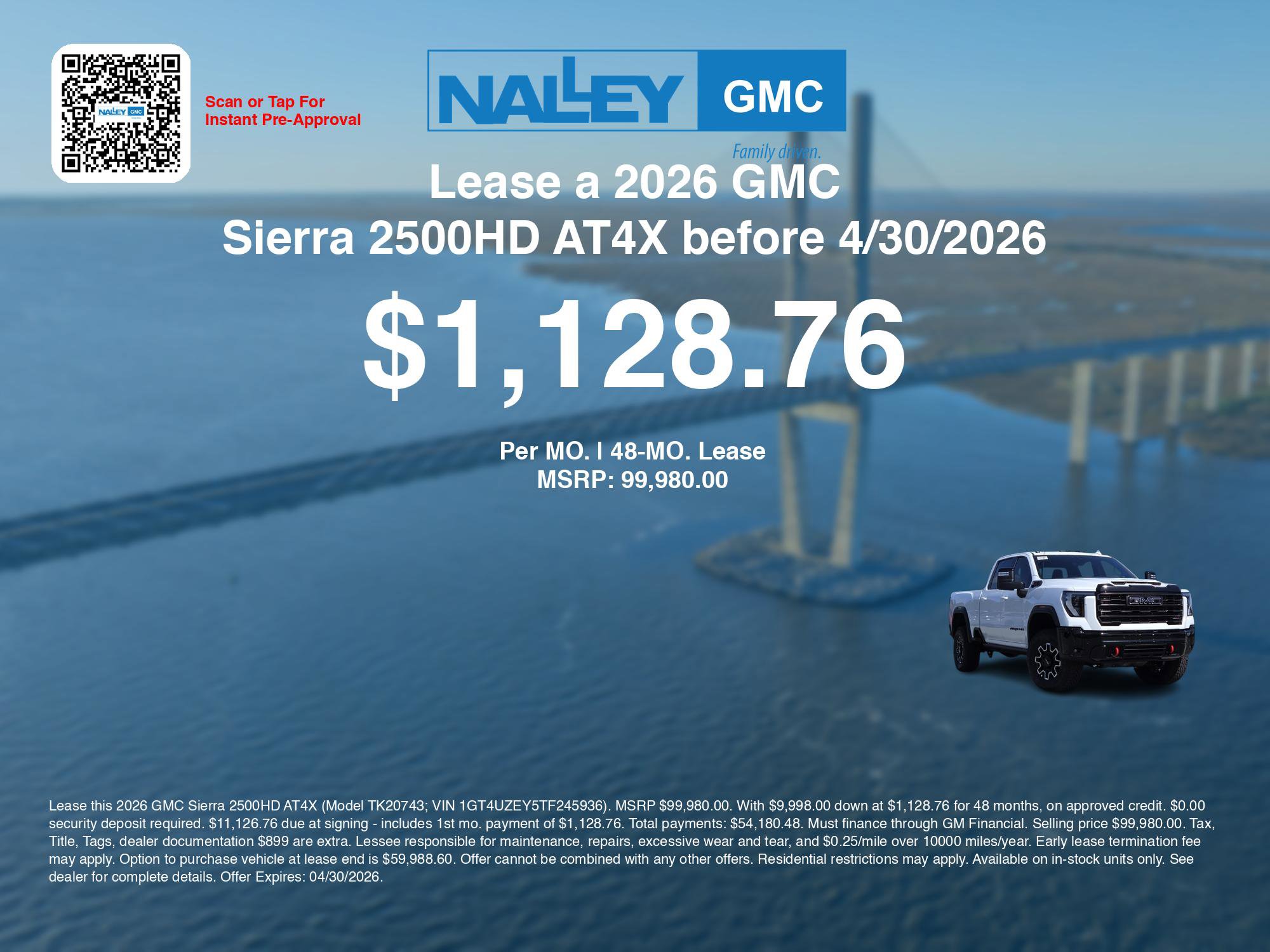 New 2026 GMC Sierra 2500 AT4X w/ LPO, Black Badging Package image 3