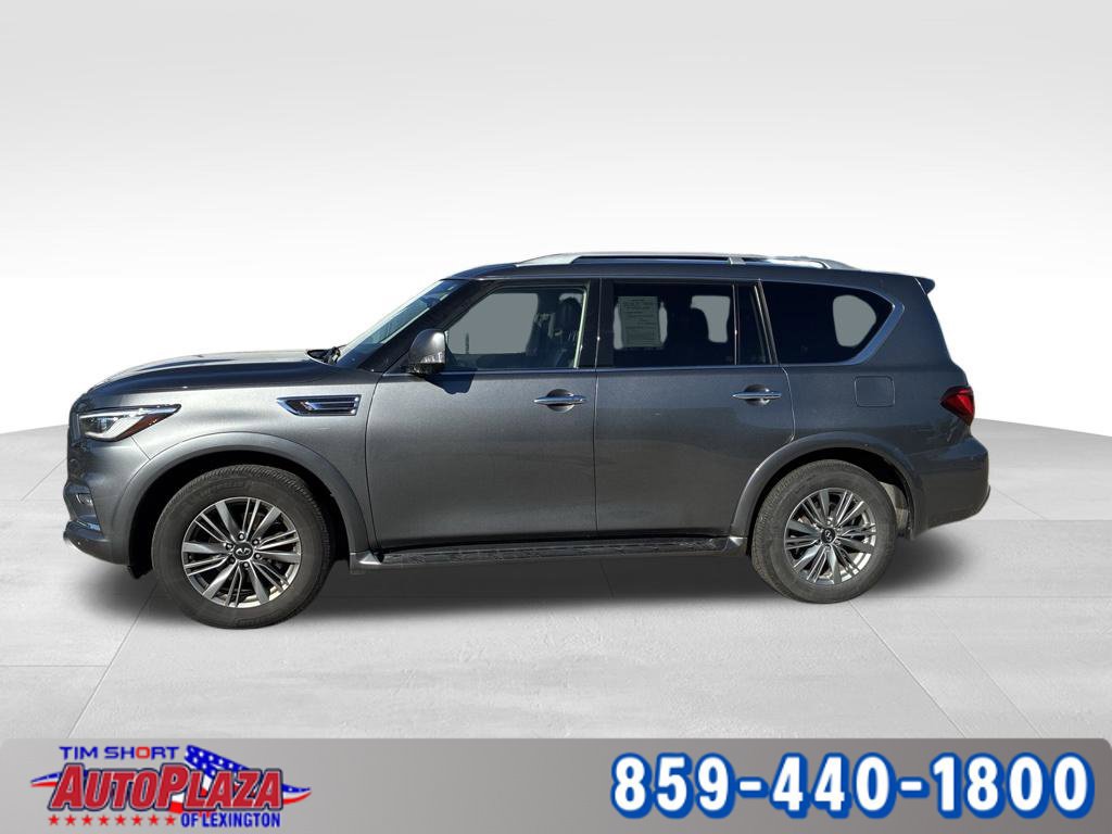 Used 2021 INFINITI QX80 Luxe w/ Cargo Package AWD/4WD image 2