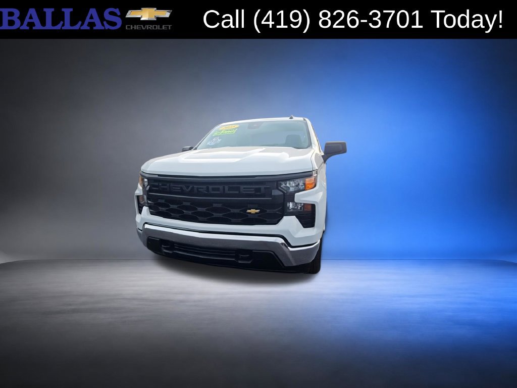 Certified 2025 Chevrolet Silverado 1500 W/T RWD image 3