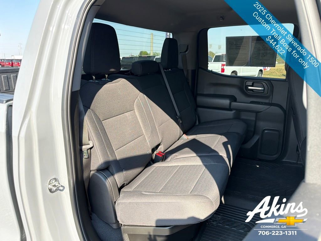 Certified 2025 Chevrolet Silverado 1500 Custom Trail Boss AWD/4WD image 18