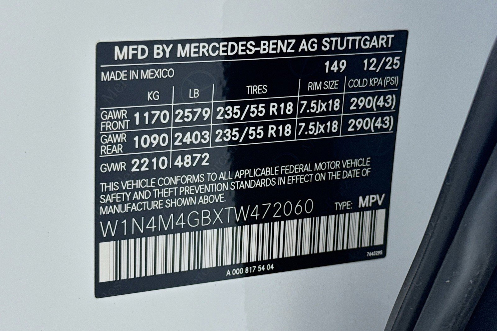 New 2026 Mercedes-Benz GLB 250 image 24