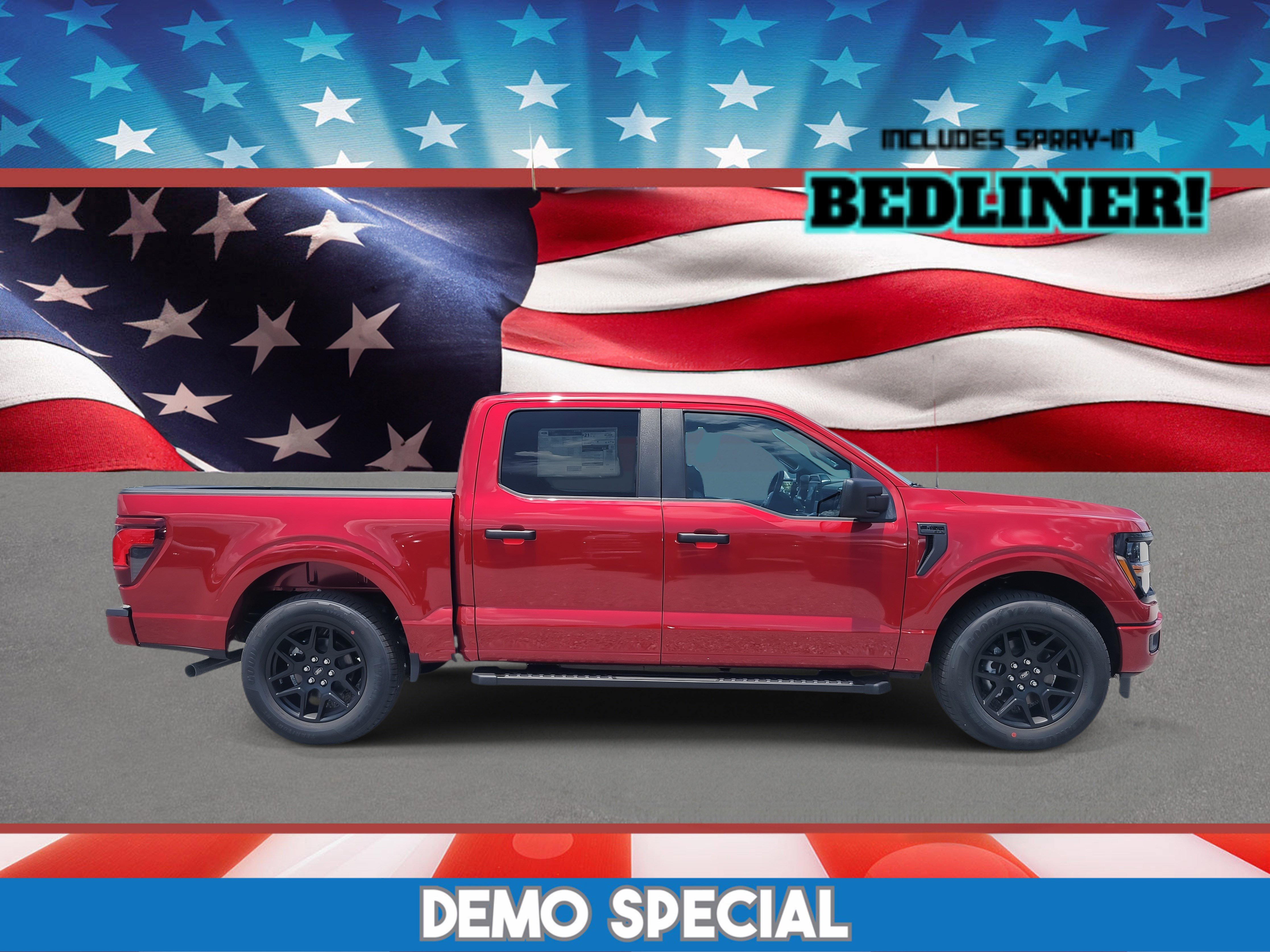 New 2025 Ford F150 STX w/ STX Black Appearance Package