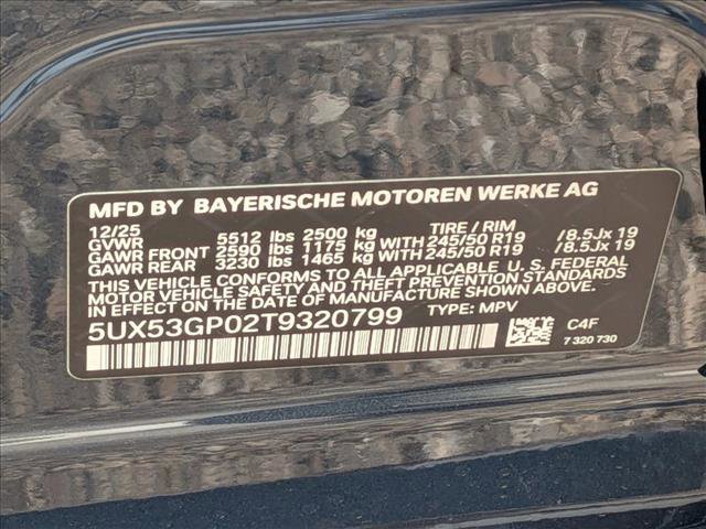 New 2026 BMW X3 xDrive30 w/ M Sport Package image 18