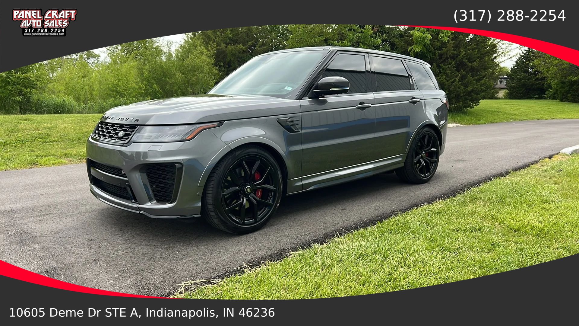 Used 2019 Land Rover Range Rover Sport SVR AWD/4WD image 1