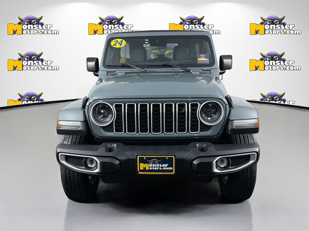 Used 2024 Jeep Wrangler Unlimited Sahara w/ Safety Group AWD/4WD image 2