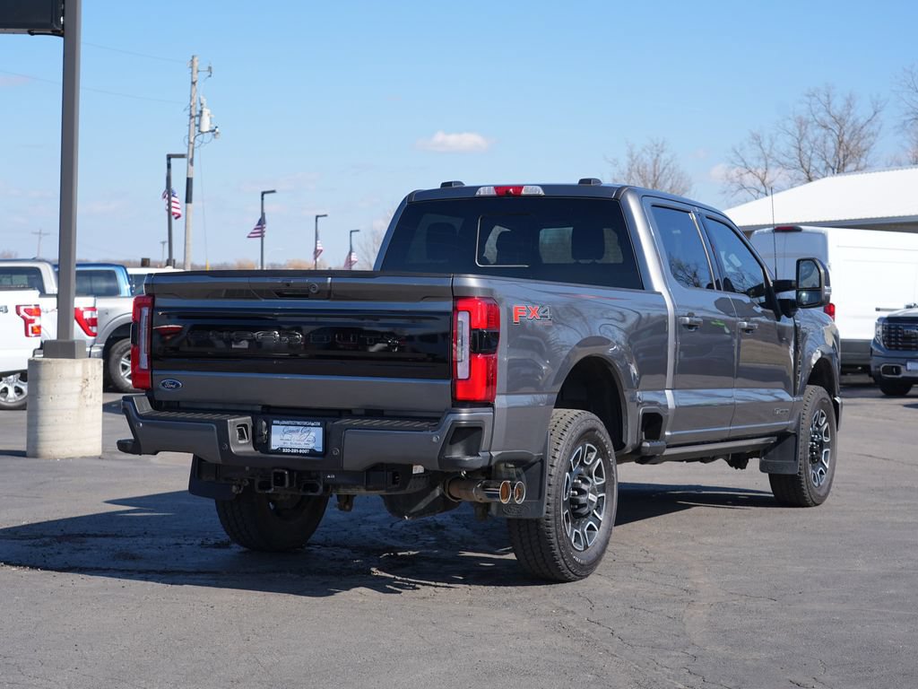 Used 2025 Ford F350 Platinum w/ FX4 Off-Road Package AWD/4WD image 3