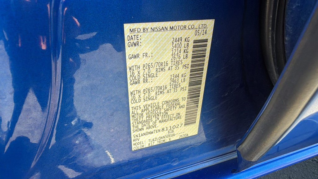 Used 2014 Nissan Xterra X AWD/4WD image 29