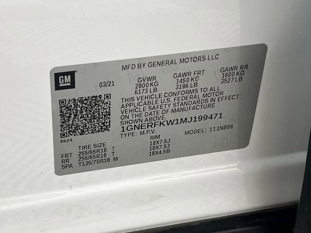 Used 2021 Chevrolet Traverse LS w/ LPO, Floor Liner Package image 27