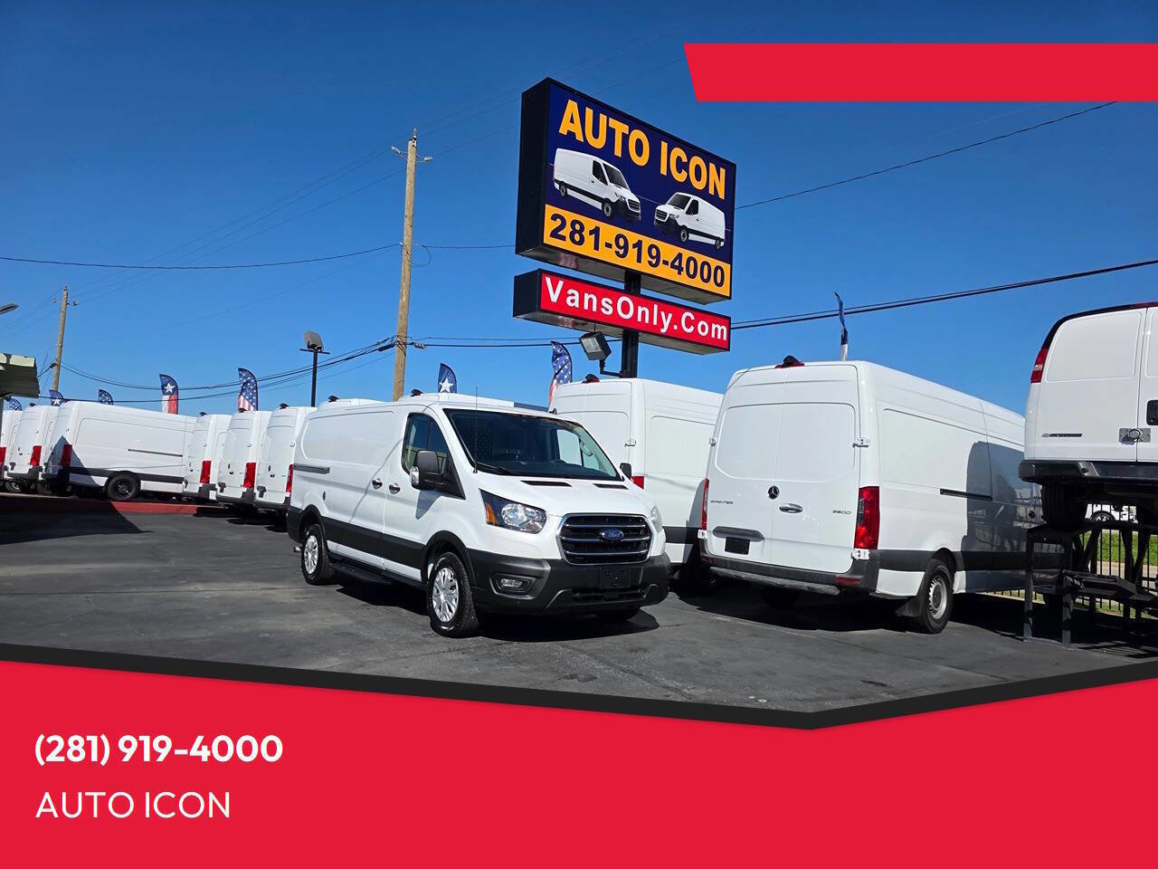 Used 2020 Ford Transit 250 Low Roof image 1