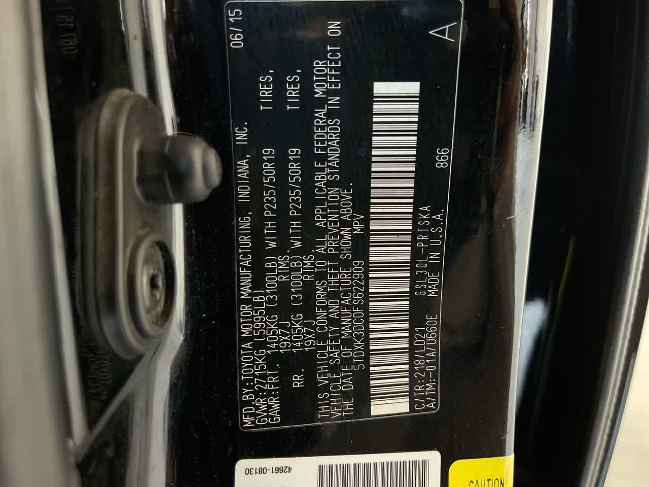 Used 2015 Toyota Sienna SE FWD image 26