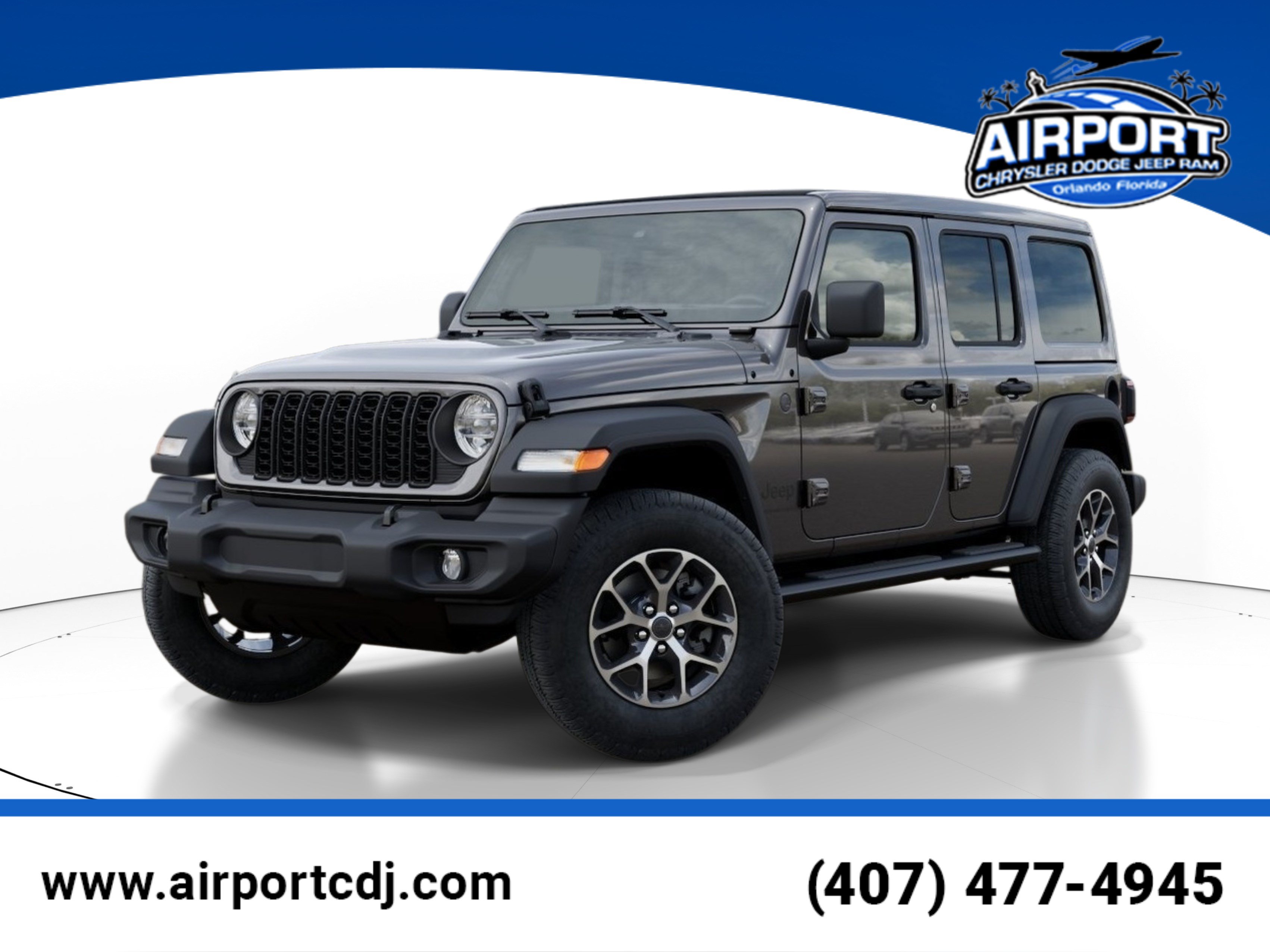 New 2026 Jeep Wrangler Unlimited Sport