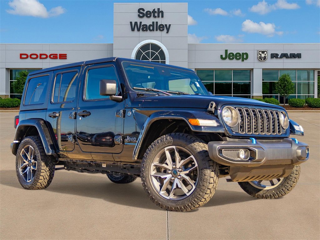 Used 2024 Jeep Wrangler Sport S 4xe image 1