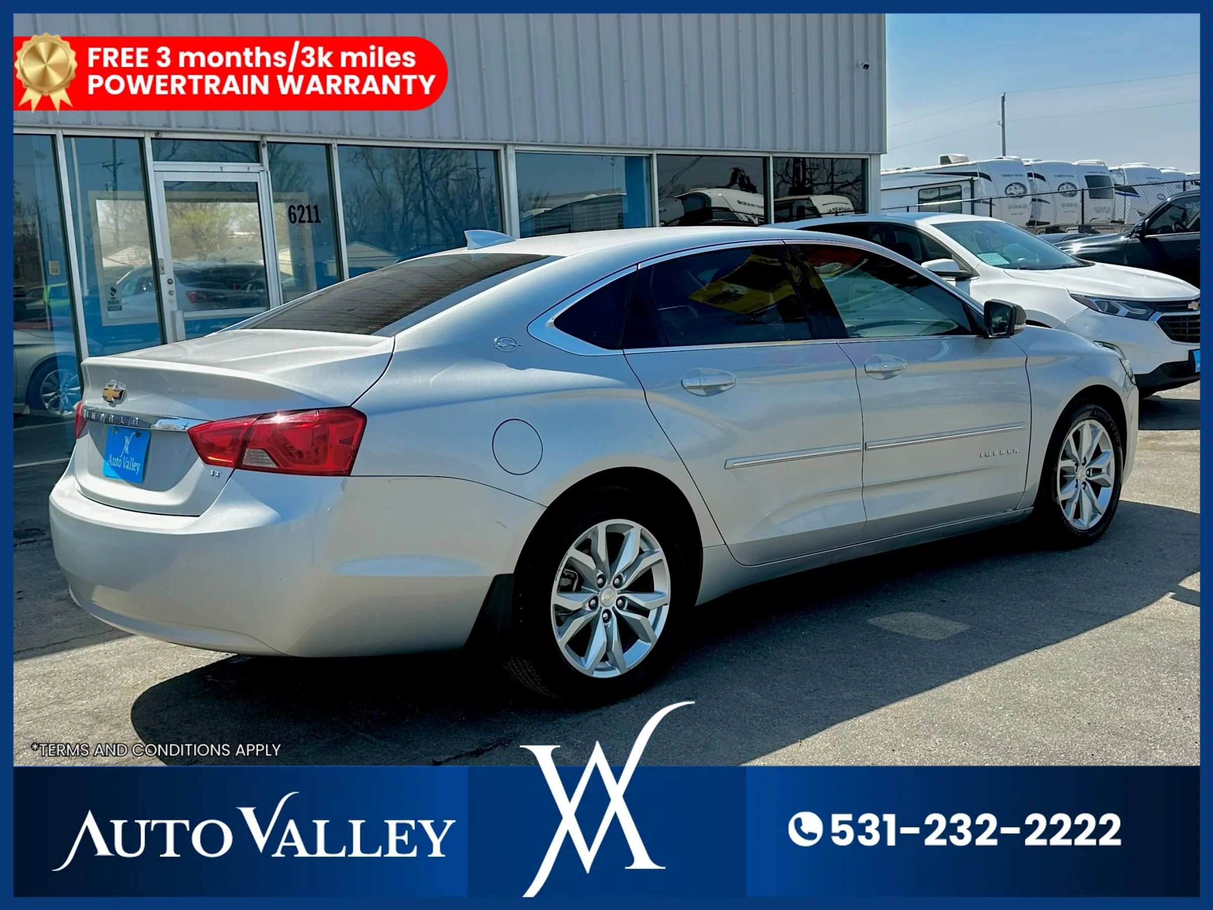Used 2018 Chevrolet Impala LT w/ LT Convenience Package FWD image 7