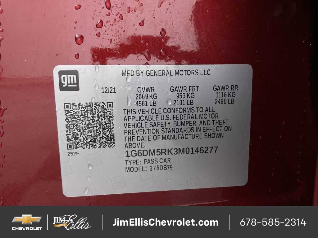 Certified 2021 Cadillac CT5 Luxury image 31