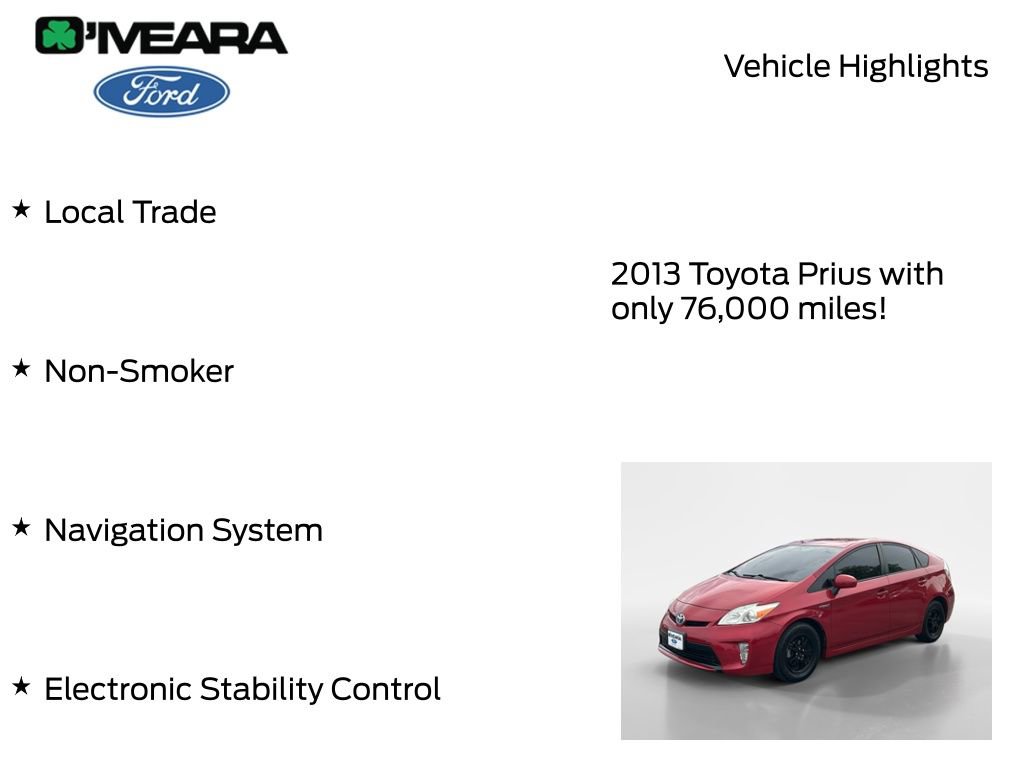 Used 2013 Toyota Prius Three image 7