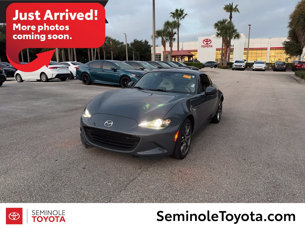 Used 2021 MAZDA MX-5 Miata RF Grand Touring RWD image 1