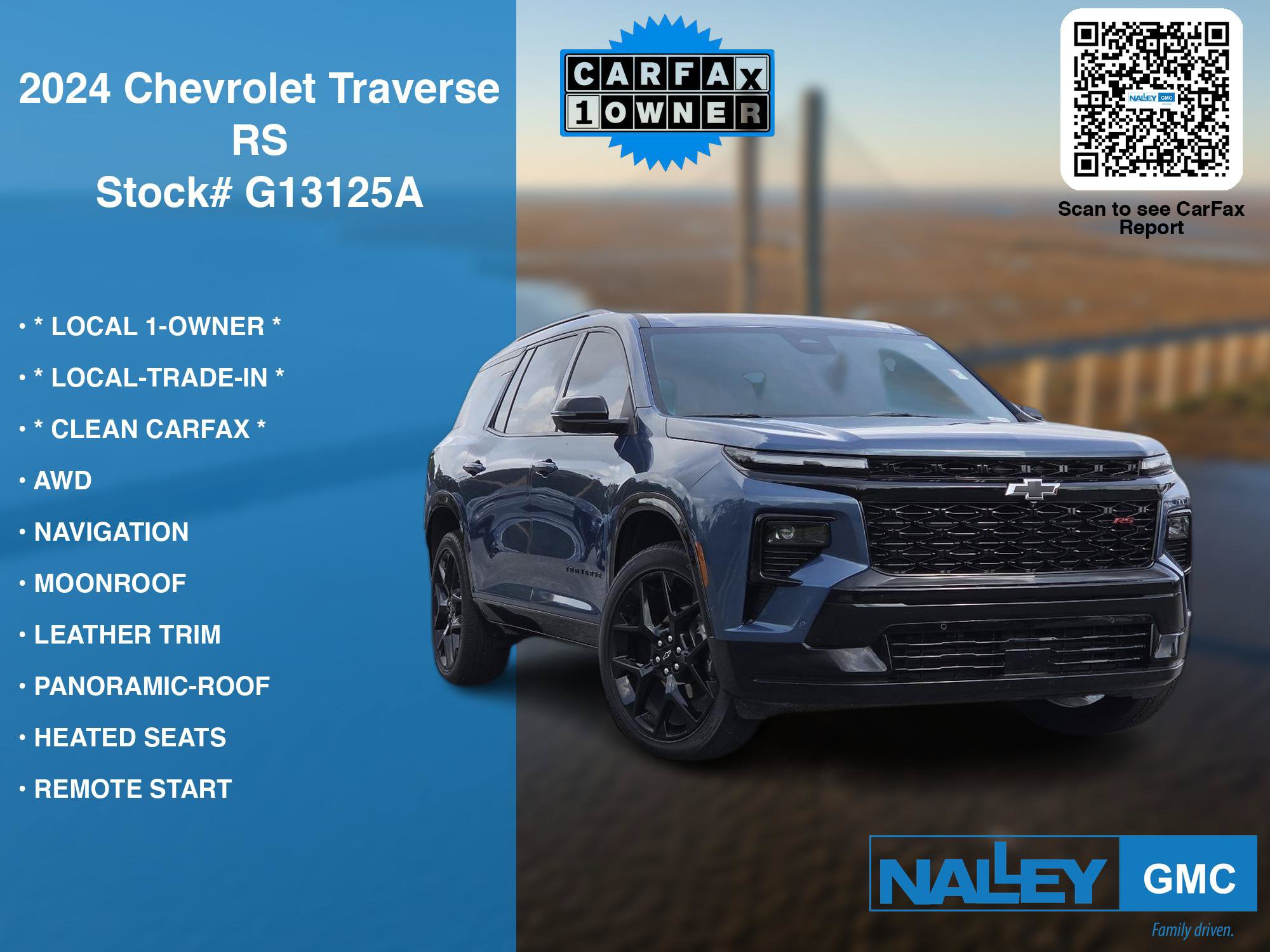 Used 2024 Chevrolet Traverse RS AWD/4WD image 7