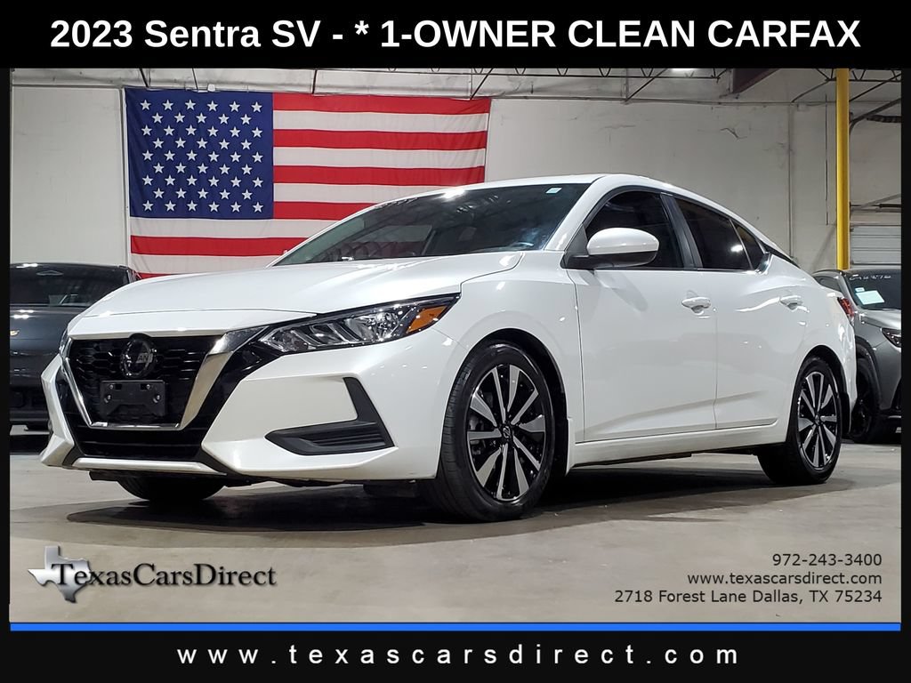 Used 2023 Nissan Sentra SV w/ SV Premium Package FWD 360° Tour