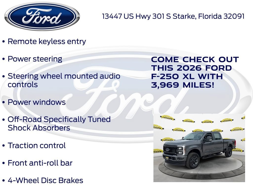 New 2026 Ford F250 XL w/ STX Appearance Package AWD/4WD image 30