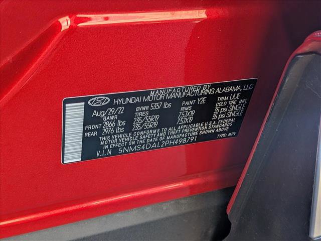 Used 2023 Hyundai Santa Fe Limited image 26