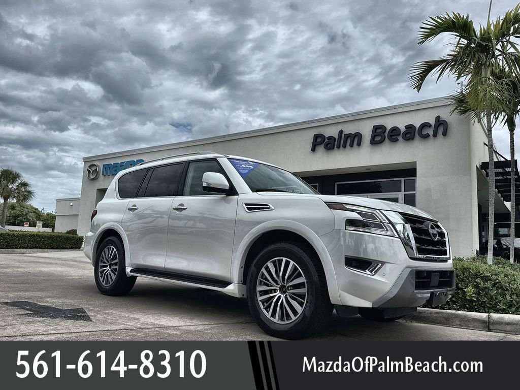 Used 2024 Nissan Armada SL w/ Captain's Chairs Package AWD/4WD image 1