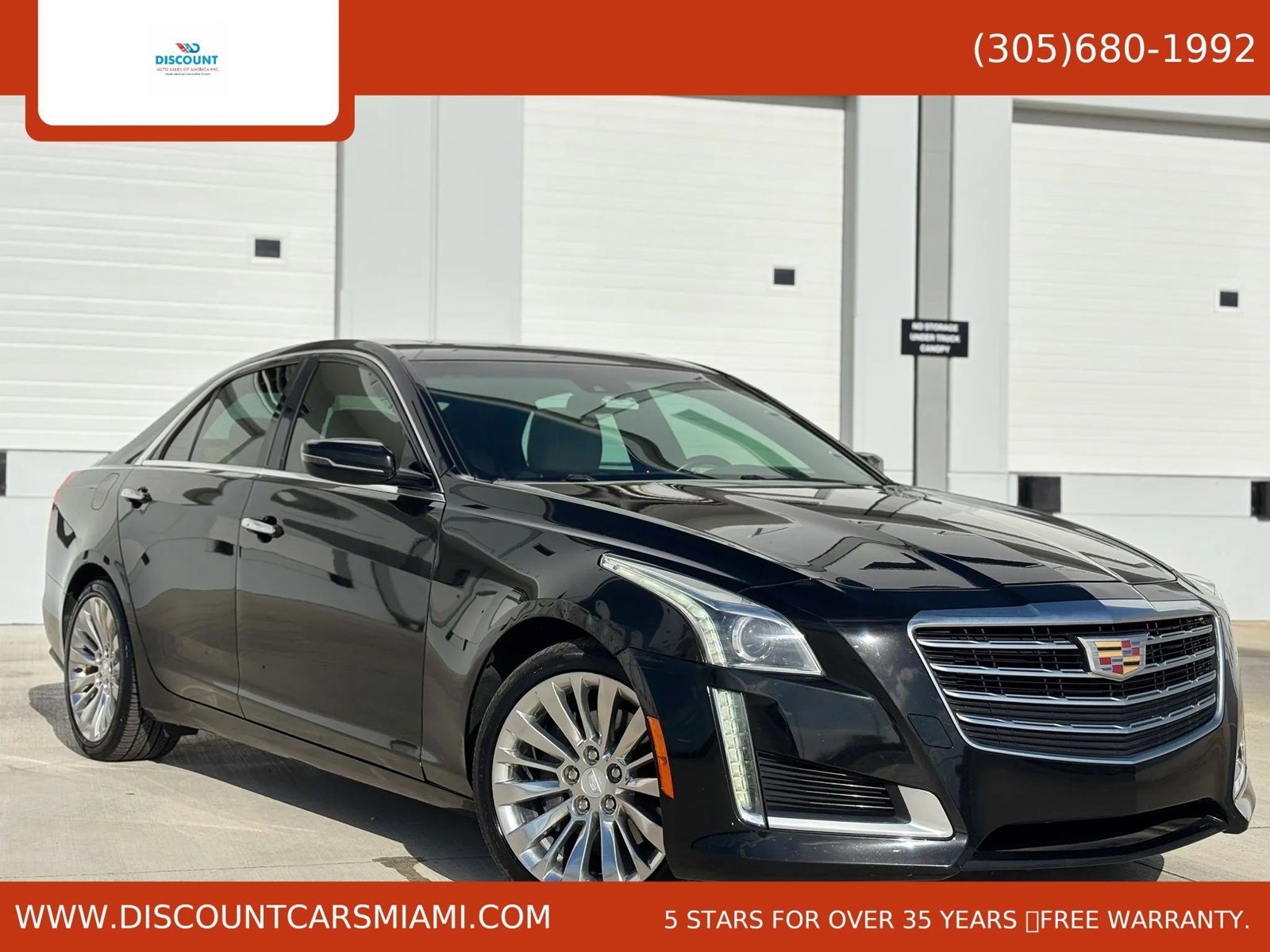 Used 2017 Cadillac CTS Luxury RWD image 1