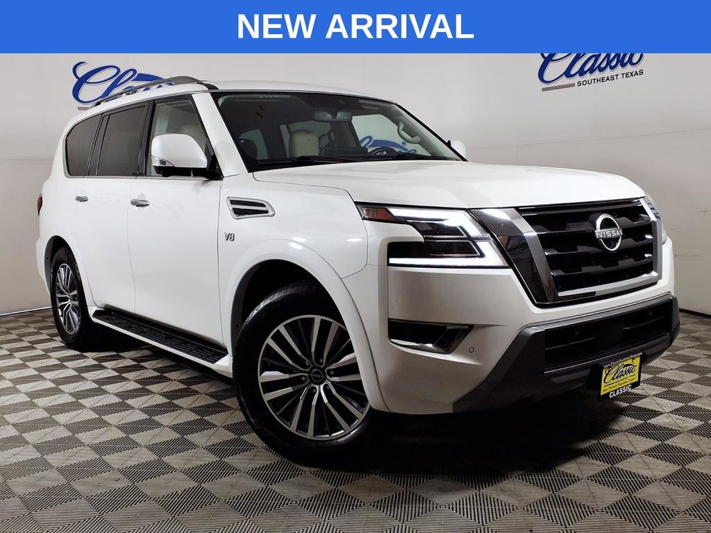 Used 2022 Nissan Armada SL w/ Captain's Chairs Package