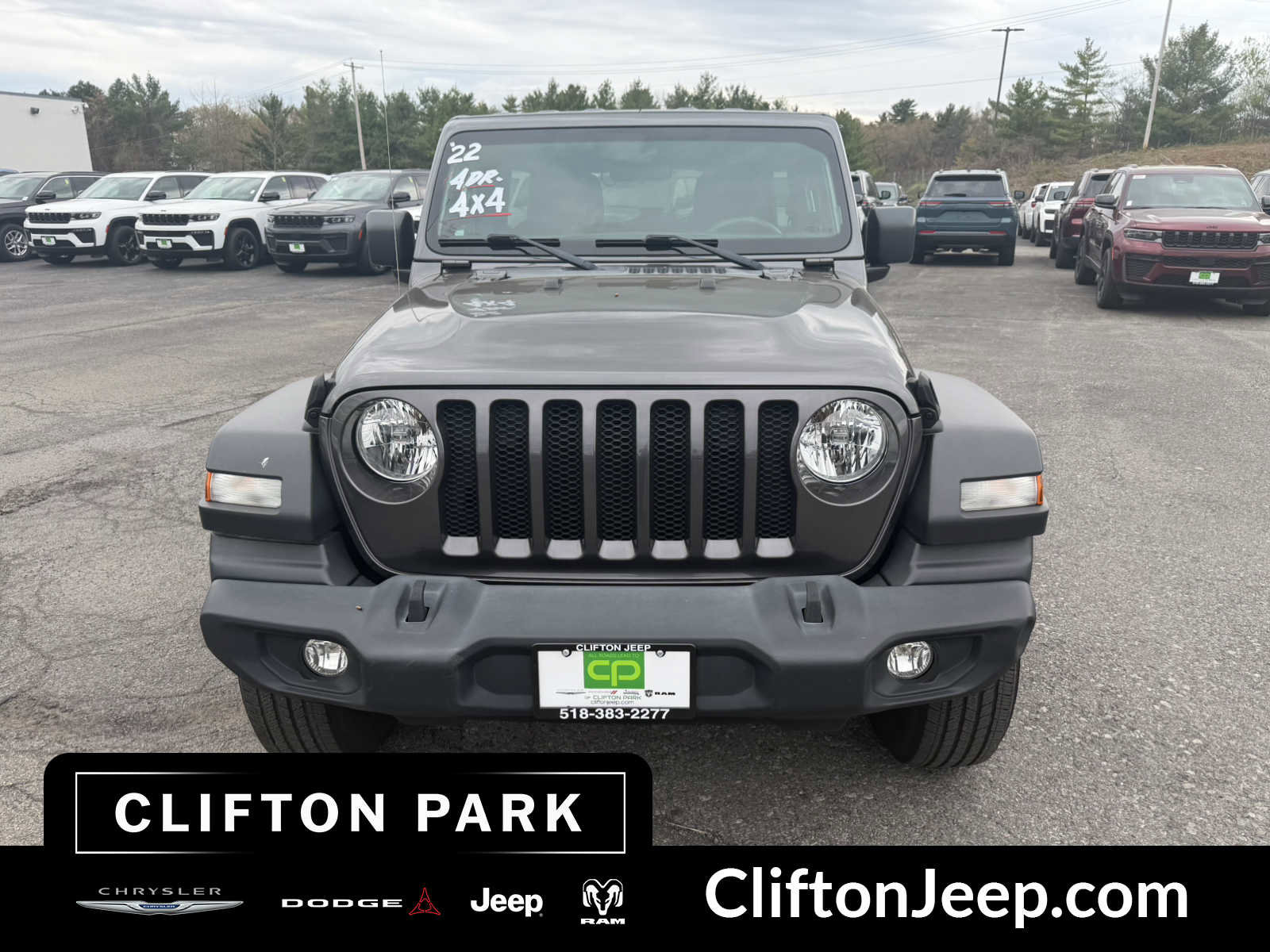 Used 2022 Jeep Wrangler Unlimited Sport AWD/4WD image 2