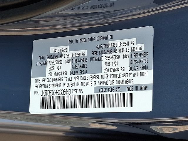 Used 2023 MAZDA CX-9 Carbon Edition AWD/4WD image 28