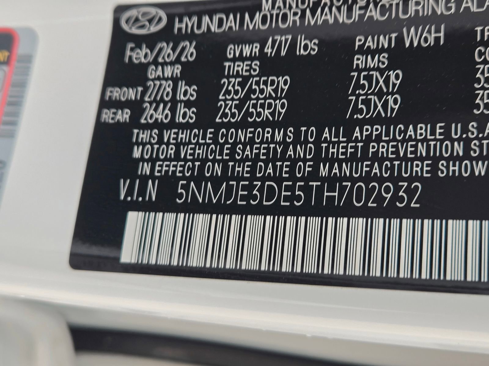 New 2026 Hyundai Tucson Limited image 20