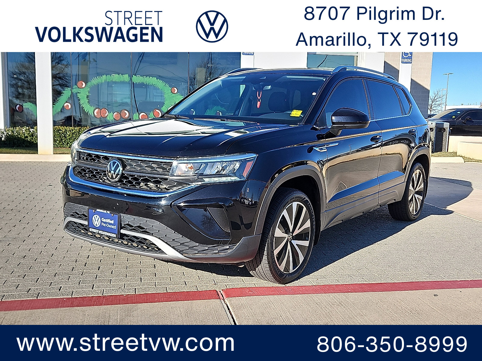 Certified 2023 Volkswagen Taos SE image 1