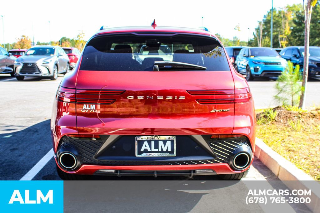 Used 2025 Genesis GV70 3.5T Sport w/ Sport Advanced Package image 7