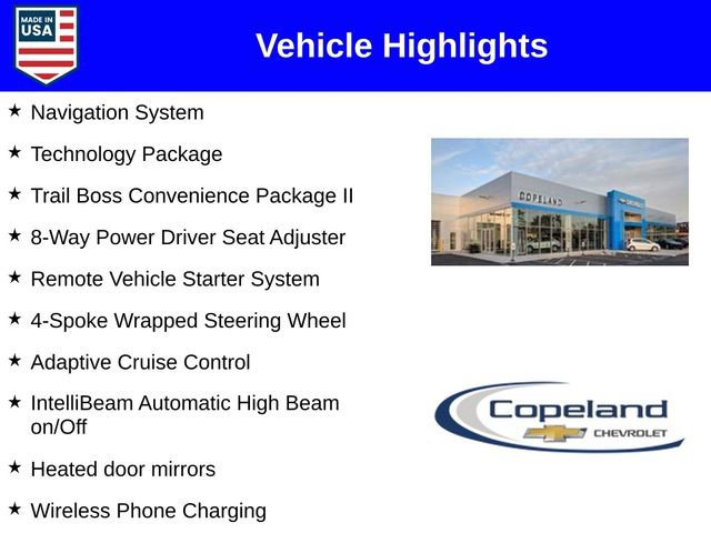 New 2026 Chevrolet Colorado Trail Boss AWD/4WD image 3