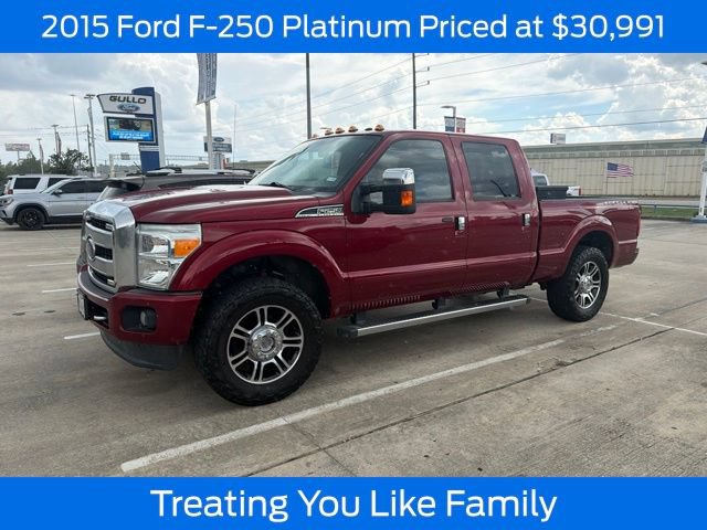 Used 2015 Ford F250 Platinum w/ FX4 Off-Road Package