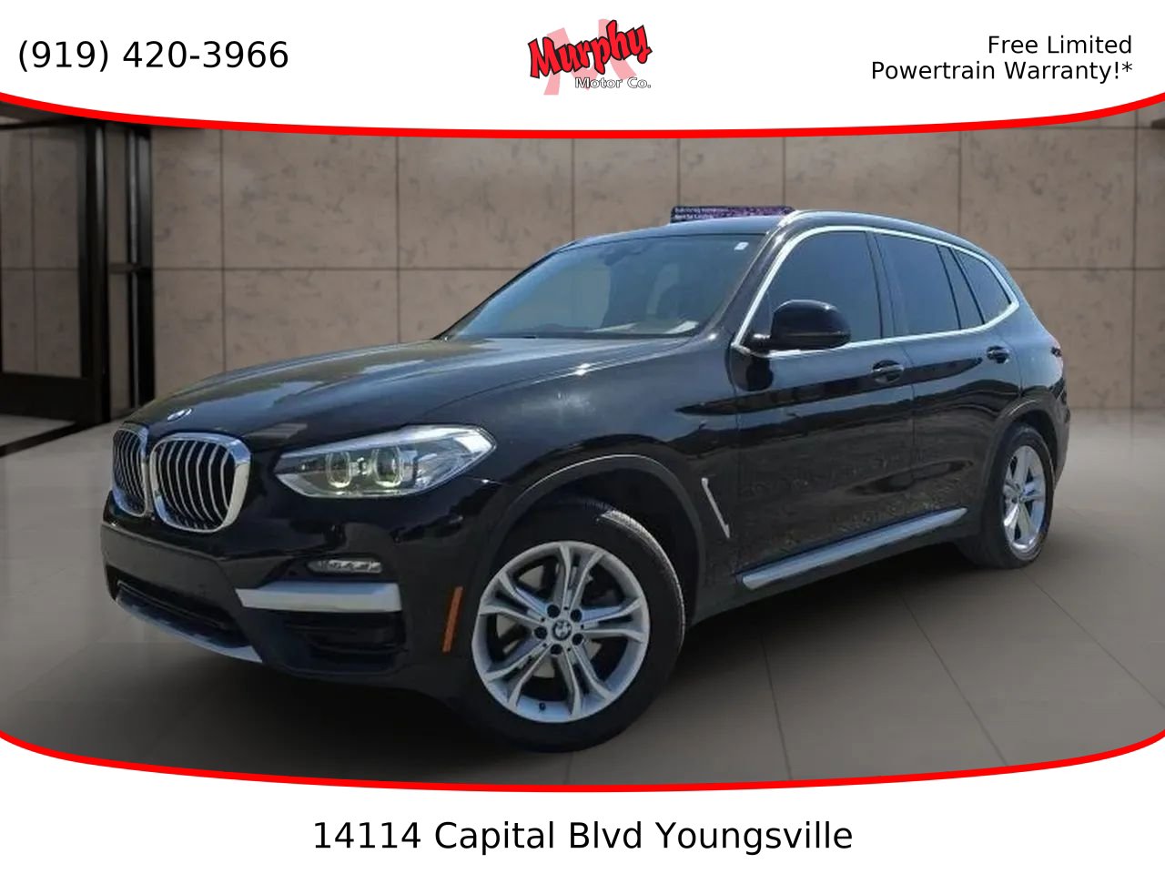 Used 2020 BMW X3 sDrive30i