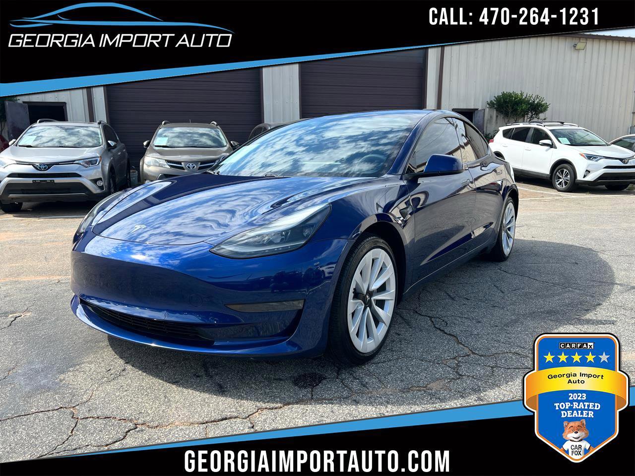 Used 2021 Tesla Model 3 Standard Range Plus image 1