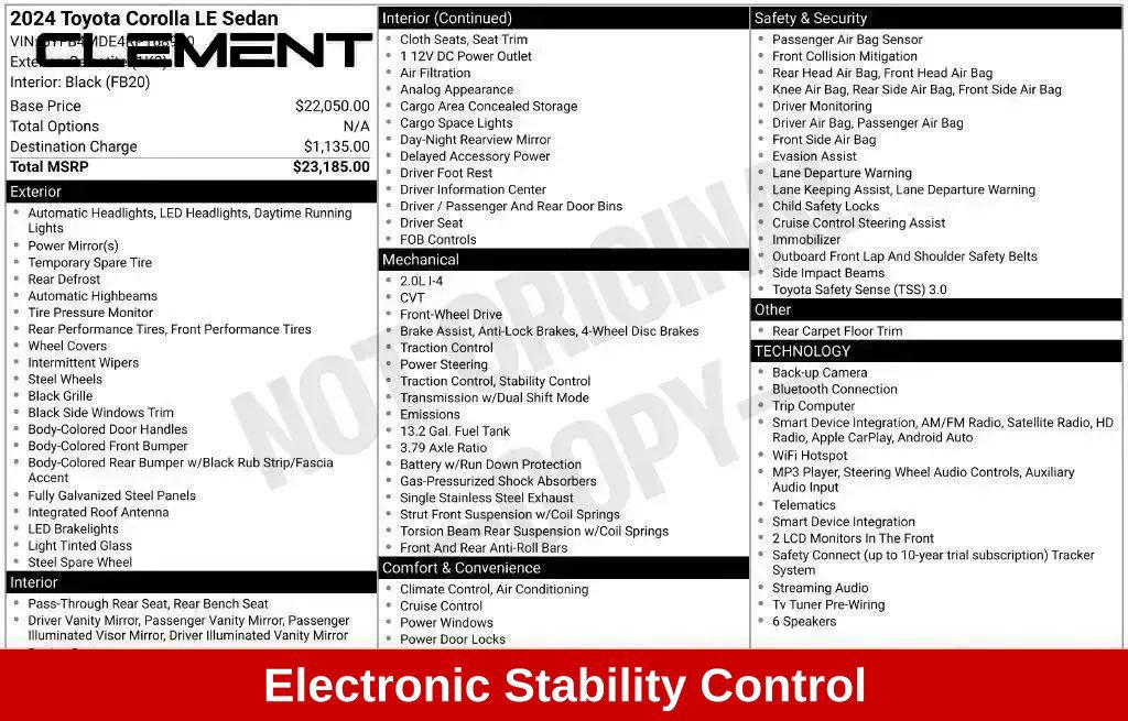 Used 2024 Toyota Corolla LE FWD image 15