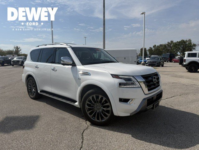 Used 2022 Nissan Armada Platinum w/ Captain's Chairs Package