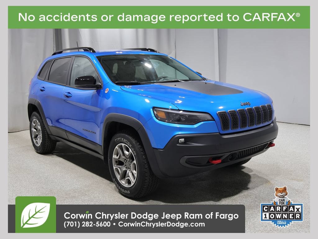 Used 2022 Jeep Cherokee Trailhawk w/ Premium Leather Package