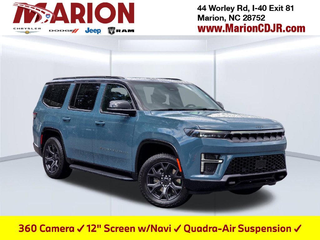 New 2026 Jeep Grand Wagoneer 4WD w/ Quick Order Packge 29V Upland