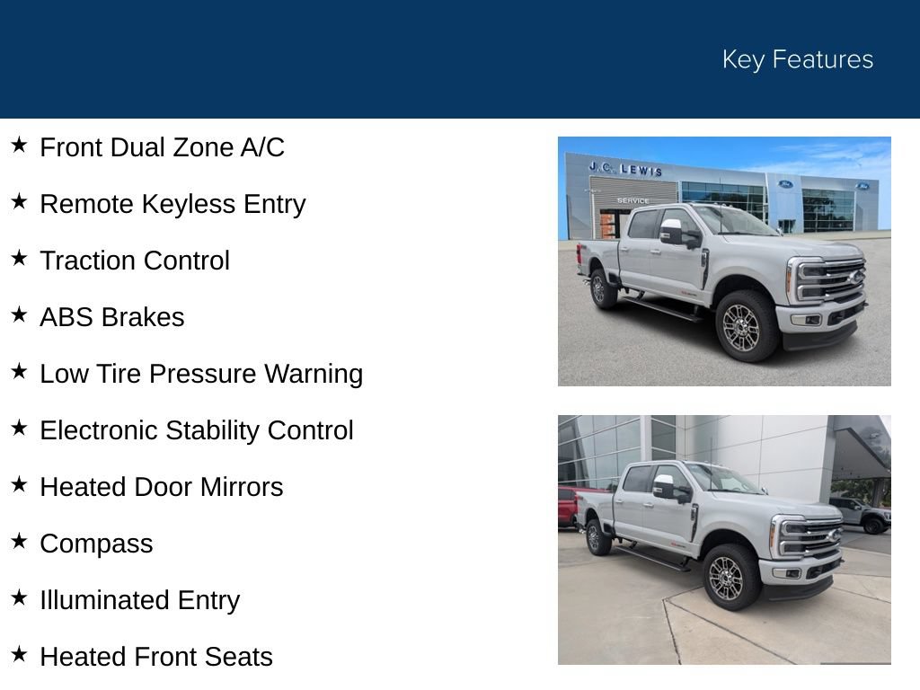 New 2026 Ford F350 Platinum w/ Platinum Plus Package AWD/4WD image 36