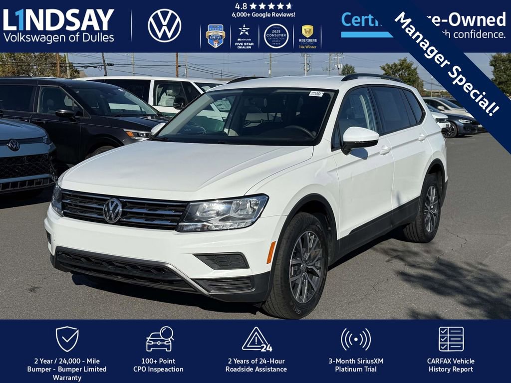 Certified 2021 Volkswagen Tiguan S image 4