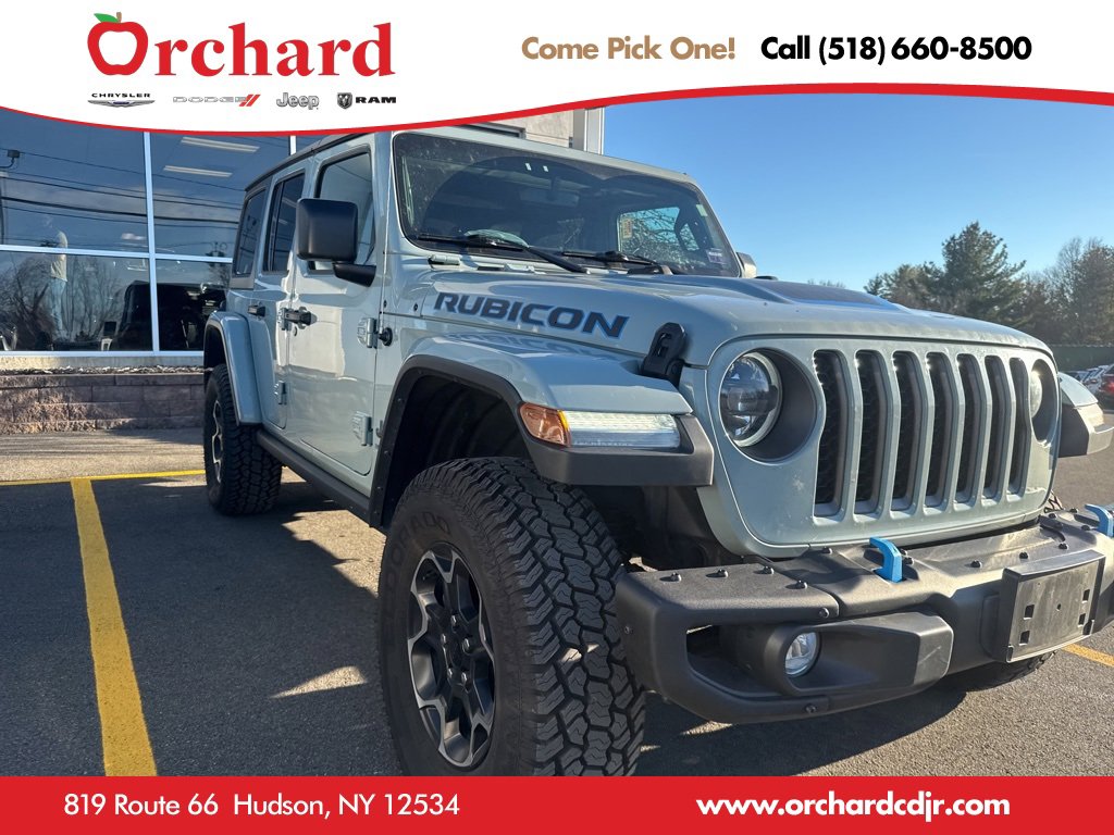 Used 2023 Jeep Wrangler Unlimited Rubicon 4xe w/ Steel Bumper Group
