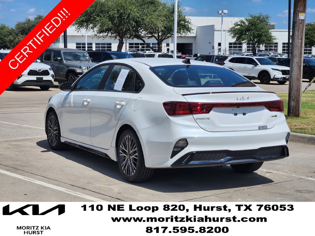Certified 2023 Kia Forte GT-Line w/ GT-Line Technology Package FWD image 3