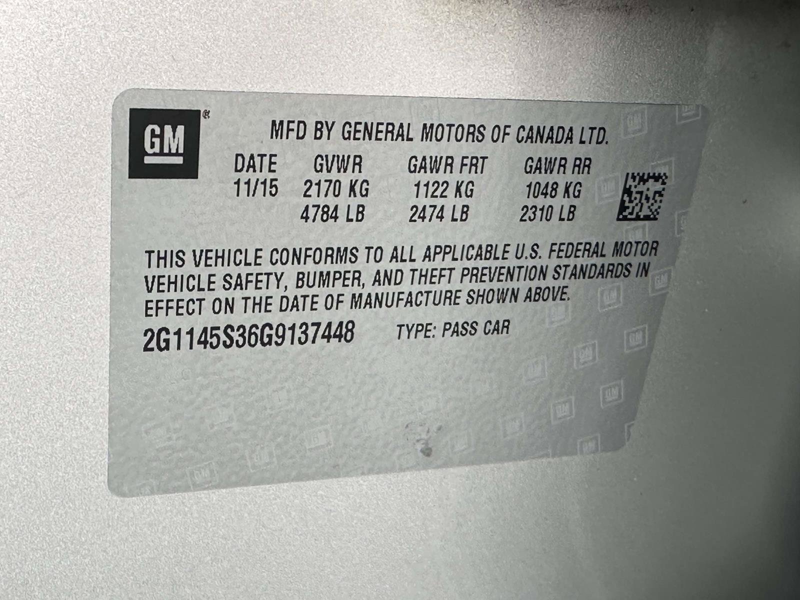 Used 2016 Chevrolet Impala LTZ FWD image 28