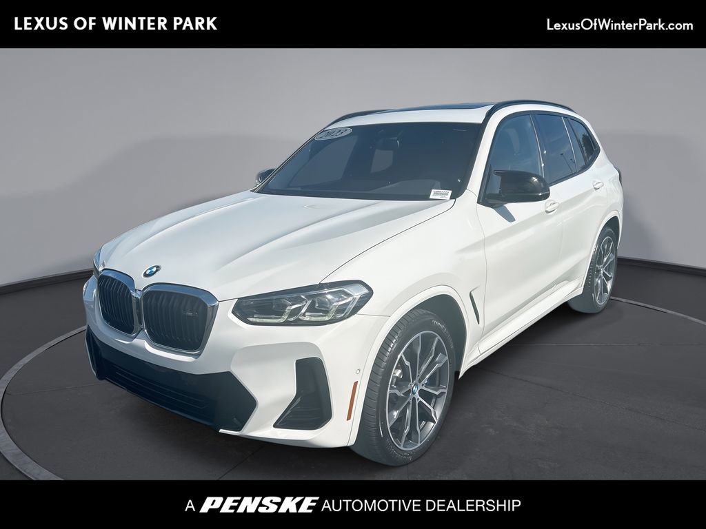 Used 2023 BMW X3 M40i w/ Parking Assistance Package video 1