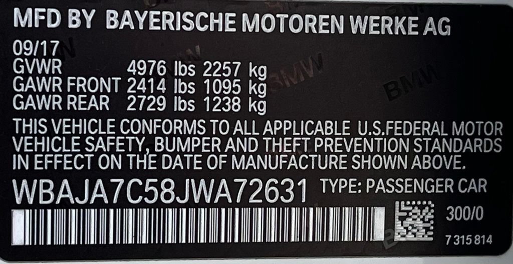 Used 2018 BMW 530i xDrive AWD/4WD image 42