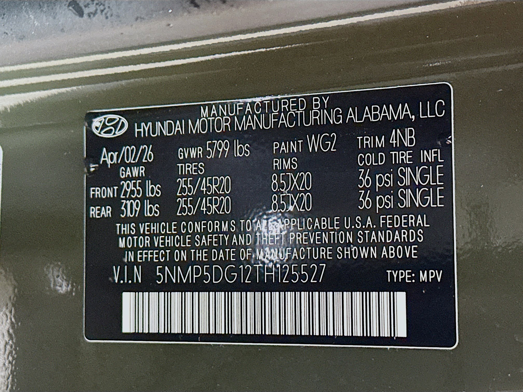 New 2026 Hyundai Santa Fe Calligraphy AWD/4WD image 32